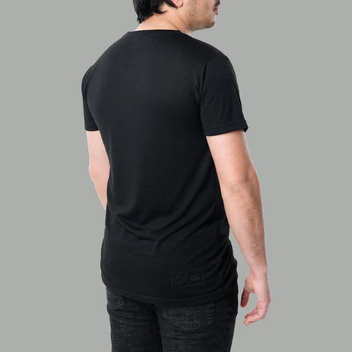 Soill T-Shirt Stacked Logo Black