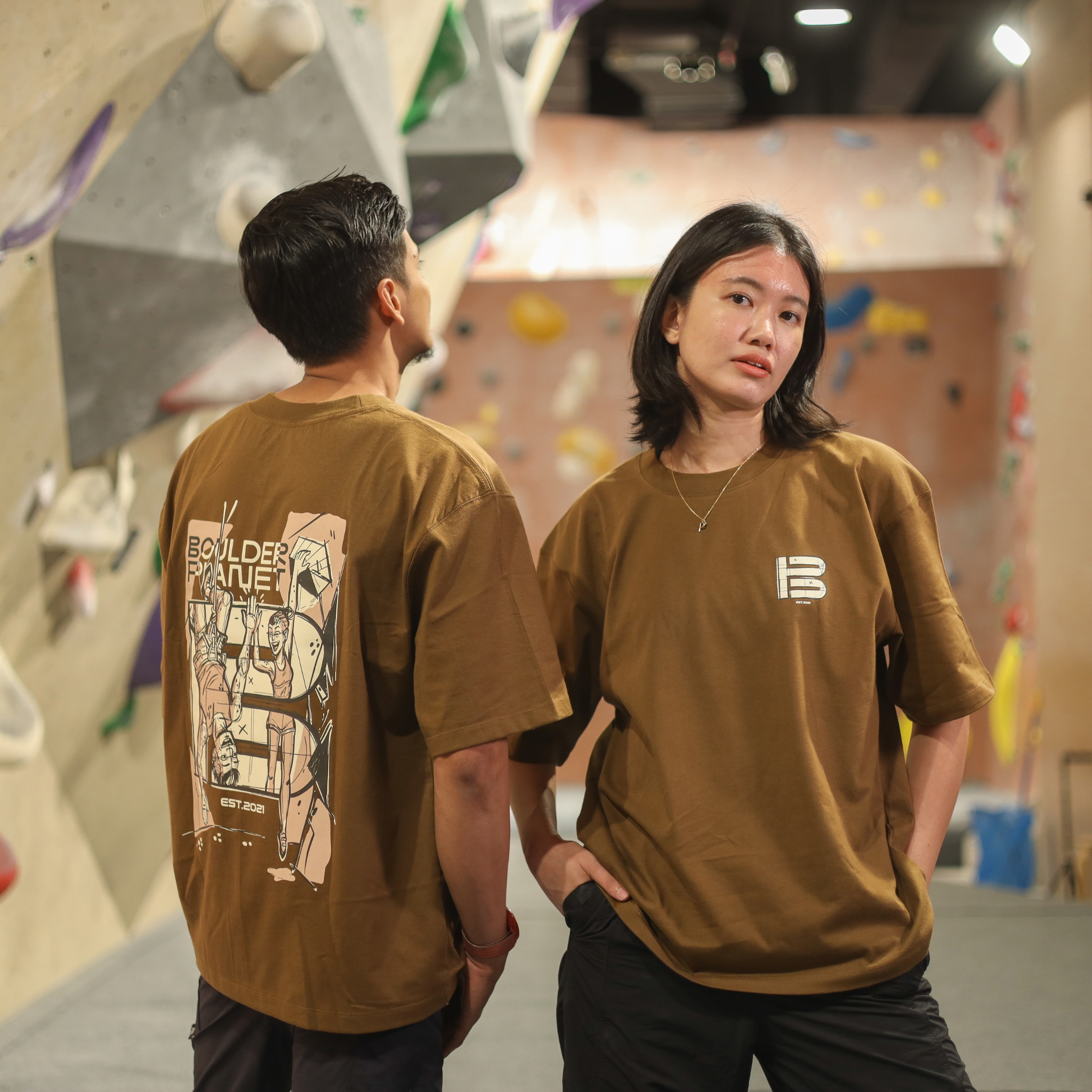 BP T-Shirt 5th Anniv Brown