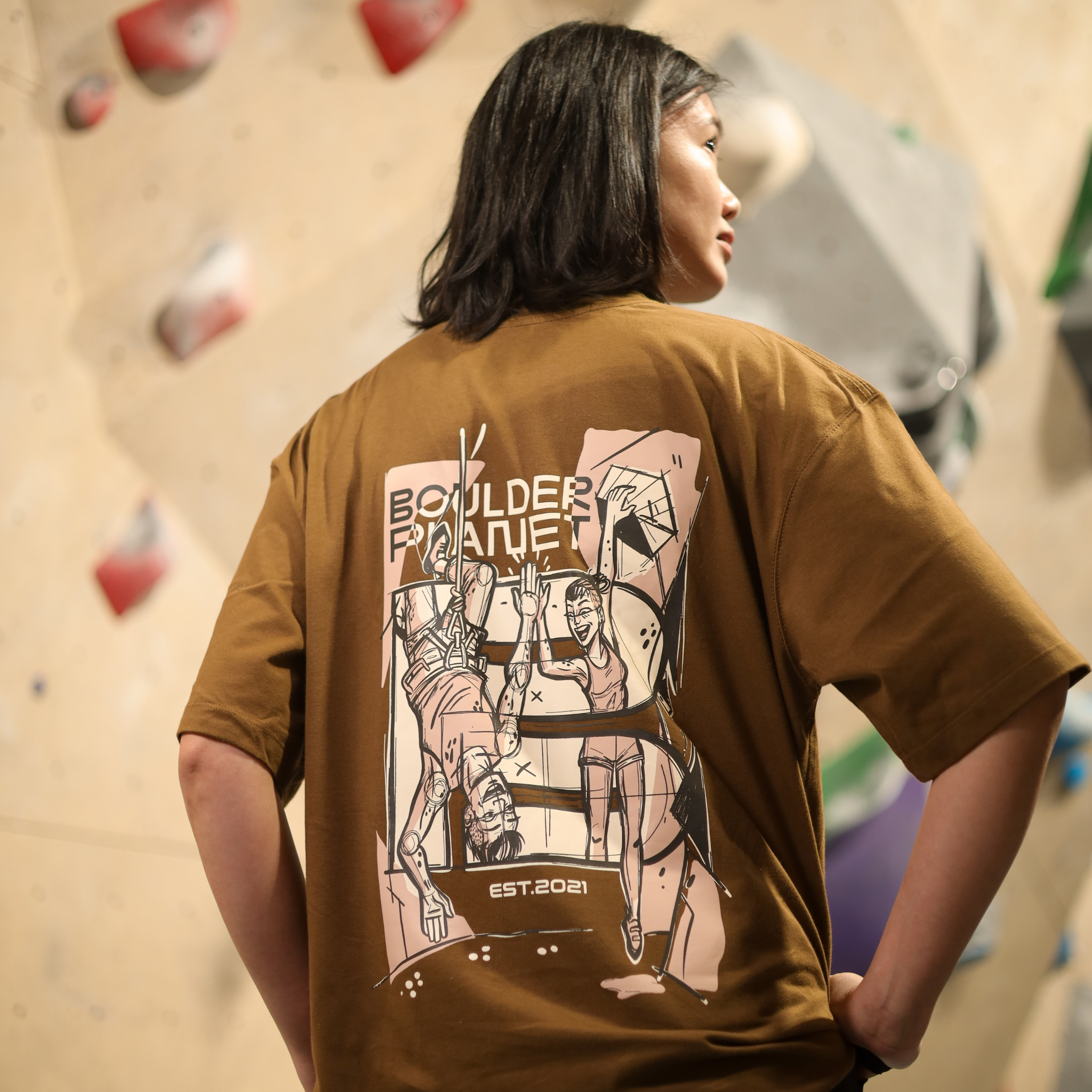 BP T-Shirt 5th Anniv Brown