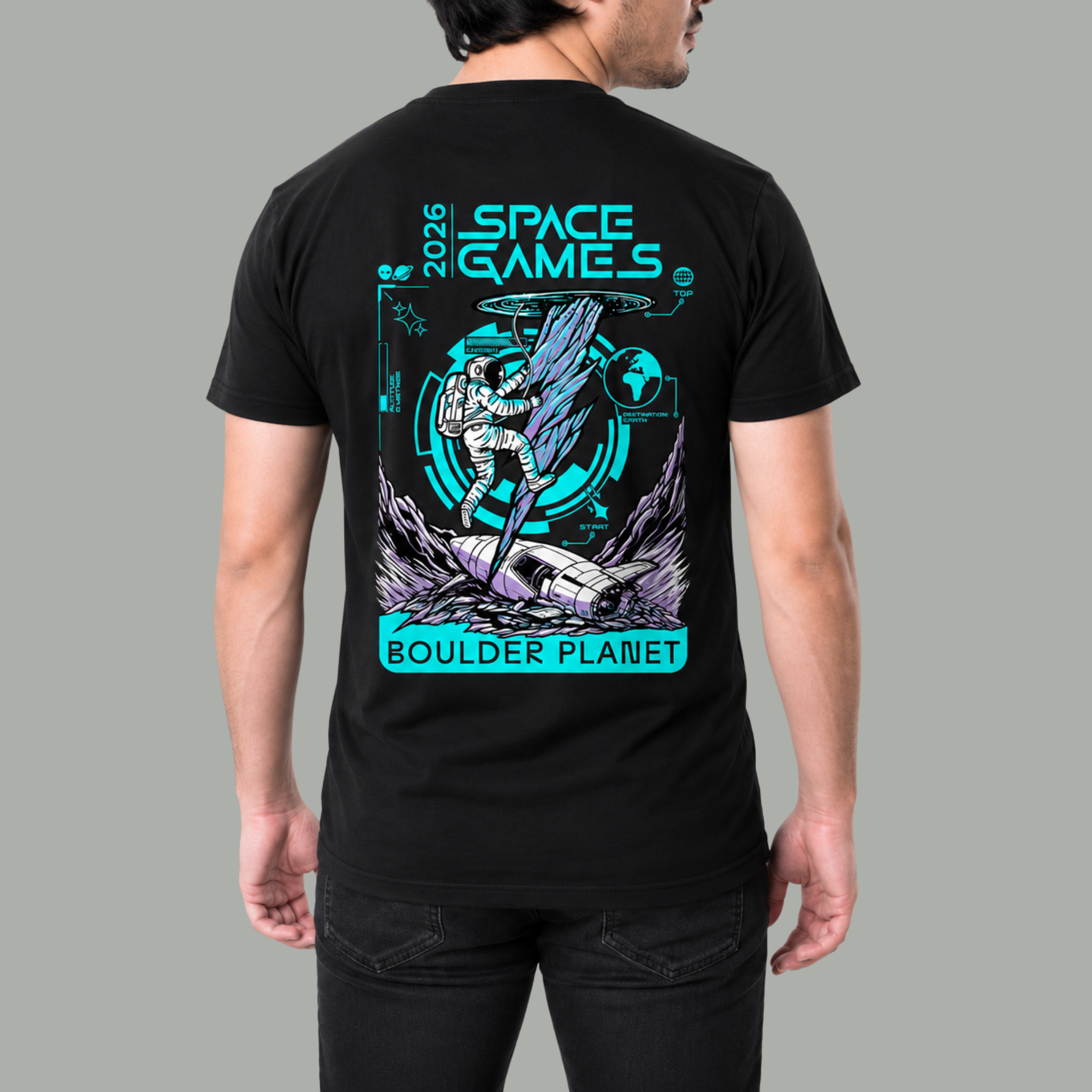 BP T-Shirt Space Games Edition