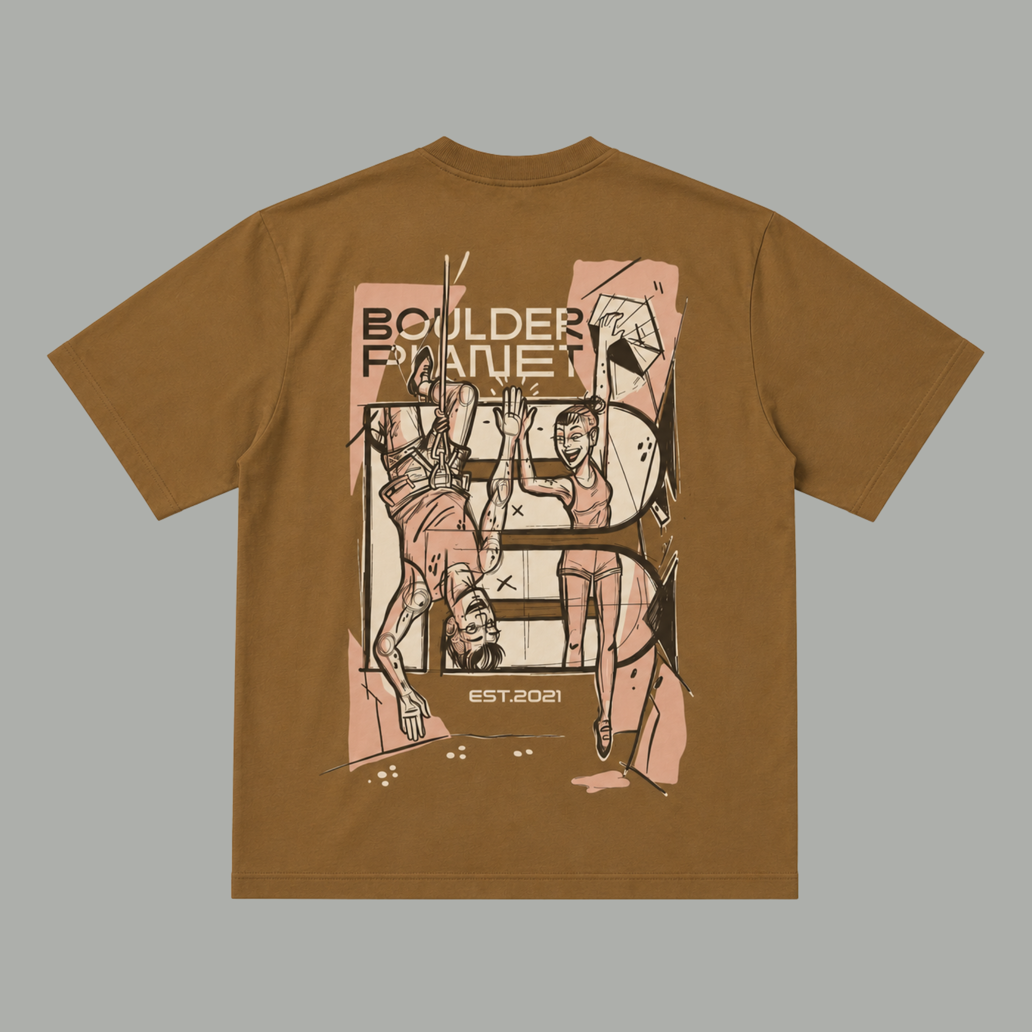 BP T-Shirt 5th Anniv Brown